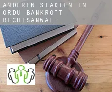 Anderen Städten in Ordu bankrott rechtsanwalt