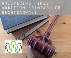 Whispering Pines Addition  krimineller rechtsanwalt