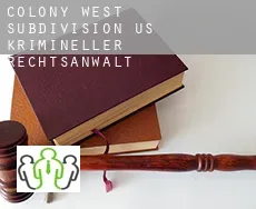 Colony West Subdivision - Numbers 13, 14 and 15  krimineller rechtsanwalt