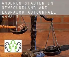 Anderen Städten in Newfoundland and Labrador  Autounfall Anwalt