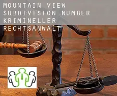 Mountain View Subdivision Number 10  krimineller rechtsanwalt
