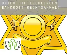 Unter Hiltersklingen  bankrott rechtsanwalt