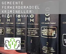 Gemeente Ferwerderadiel  krimineller rechtsanwalt