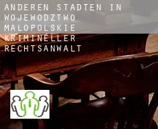 Anderen Städten in Wojewodztwo Malopolskie  krimineller rechtsanwalt