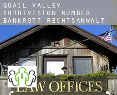 Quail Valley Subdivision Number 3  bankrott rechtsanwalt