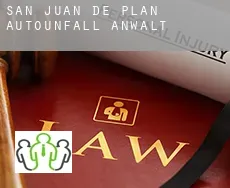 San Juan de Plan  Autounfall Anwalt
