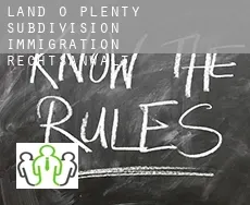 Land-O-Plenty Subdivision  immigration rechtsanwalt