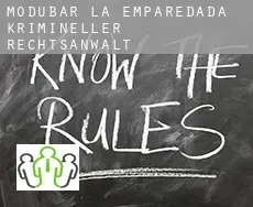 Modúbar de la Emparedada  krimineller rechtsanwalt
