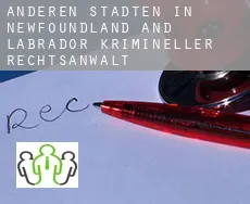 Anderen Städten in Newfoundland and Labrador  krimineller rechtsanwalt