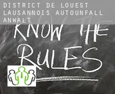 District de l'Ouest lausannois  Autounfall Anwalt