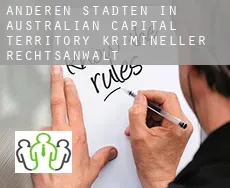 Anderen Städten in Australian Capital Territory  krimineller rechtsanwalt