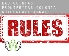 Las Quintas Fronterizas Colonia  Autounfall Anwalt