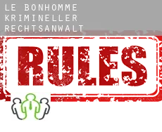 Le Bonhomme  krimineller rechtsanwalt
