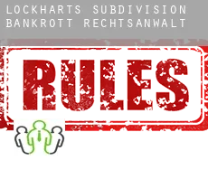 Lockharts Subdivision  bankrott rechtsanwalt