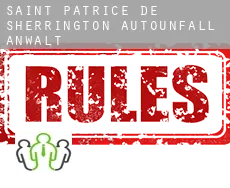 Saint-Patrice-de-Sherrington  Autounfall Anwalt