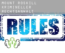 MOUNT ROSKILL  krimineller rechtsanwalt