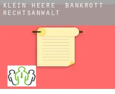 Klein Heere  bankrott rechtsanwalt