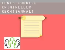 Lewis Corners  krimineller rechtsanwalt