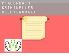 Pfauenbach krimineller rechtsanwalt